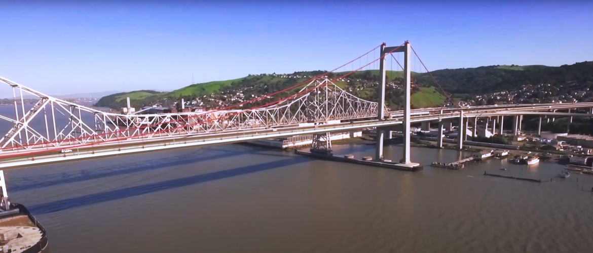 View of Crockett Bridge